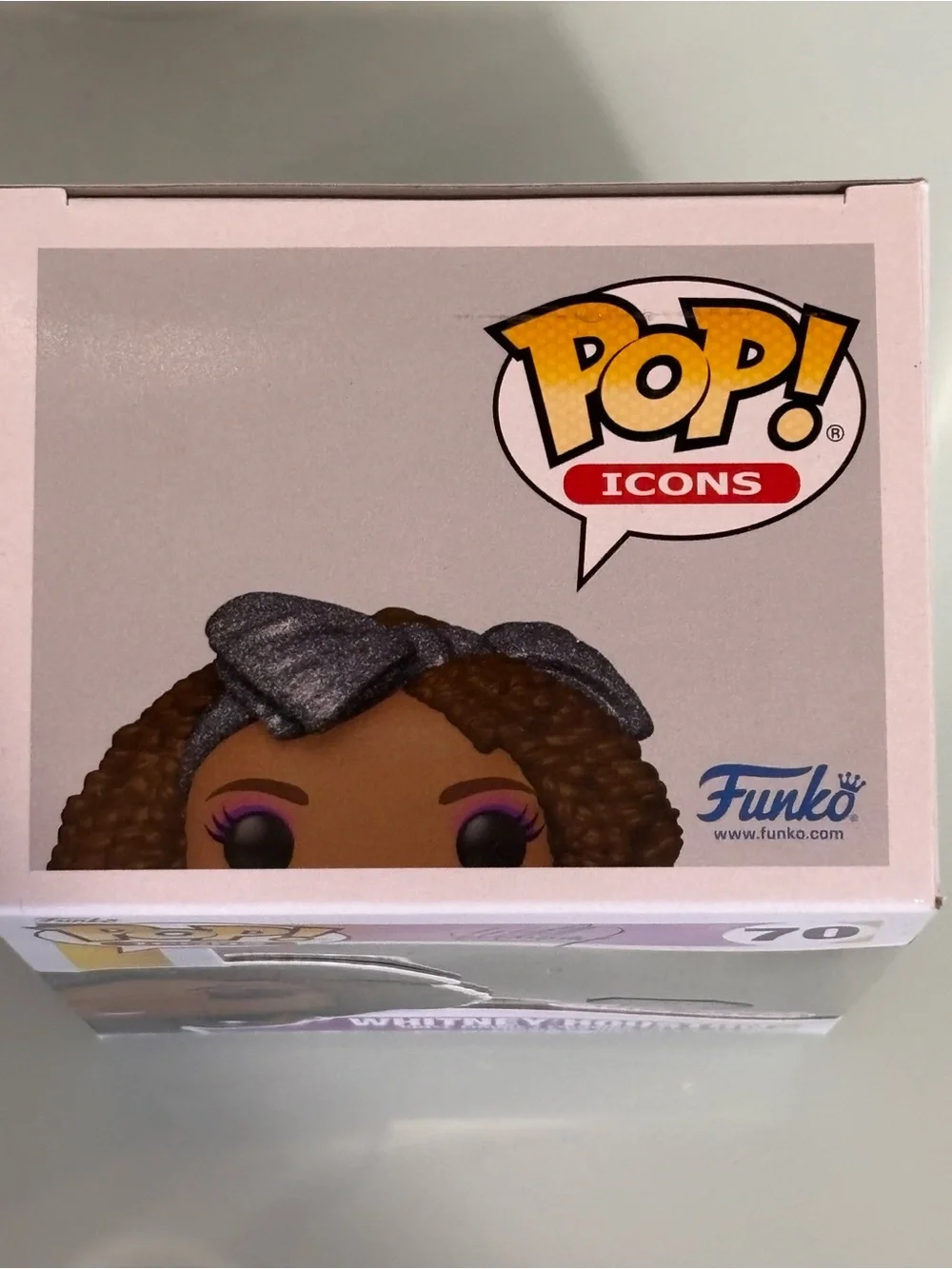 Funko Pop! Icons Whitney Houston #70 Diamond Collection Target Exclusive